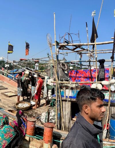 Ibrahim Working at the Alipur Fish Docks and Market – Bangladesh - Photo Credit: IbraDan Creative