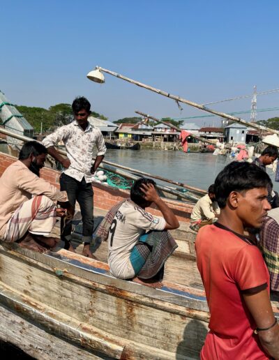 Ibrahim Working at the Alipur Fish Docks and Market – Bangladesh - Photo Credit: IbraDan Creative