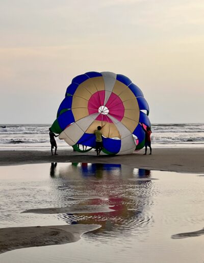 Daniel-Ibrahim Parasailing in Bangladesh: Photo Credit Daniel-Ibrahim