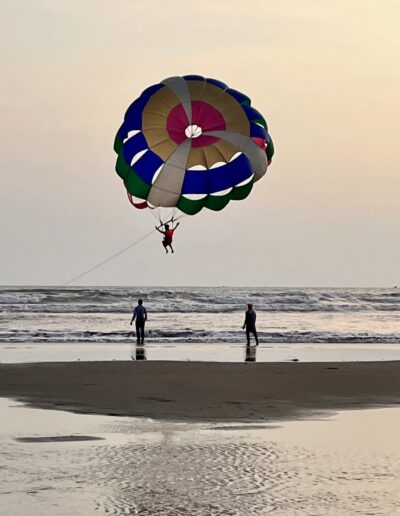 Daniel-Ibrahim Parasailing in Bangladesh: Photo Credit Daniel-Ibrahim