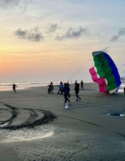 Daniel-Ibrahim Parasailing in Bangladesh: Photo Credit Daniel-Ibrahim