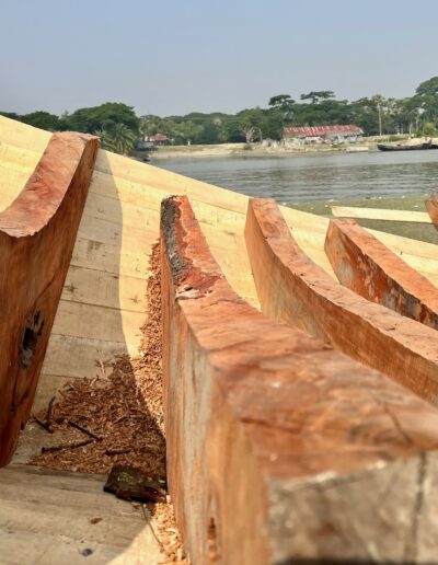 Building Wooden ‘Sampan’ Fishing Boats – Bangladesh - Image Credit Daniel~Ibrahim