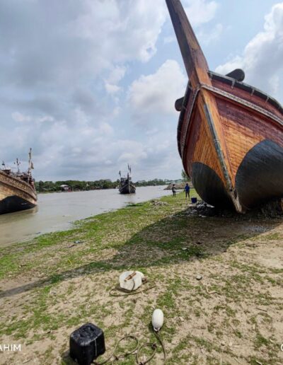 Building Wooden ‘Sampan’ Fishing Boats – Bangladesh - Image Credit Daniel~Ibrahim