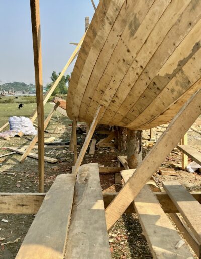 Building Wooden ‘Sampan’ Fishing Boats – Bangladesh - Image Credit Daniel~Ibrahim