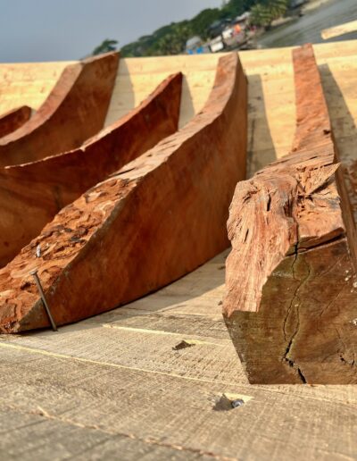 Building Wooden ‘Sampan’ Fishing Boats – Bangladesh - Image Credit Daniel~Ibrahim